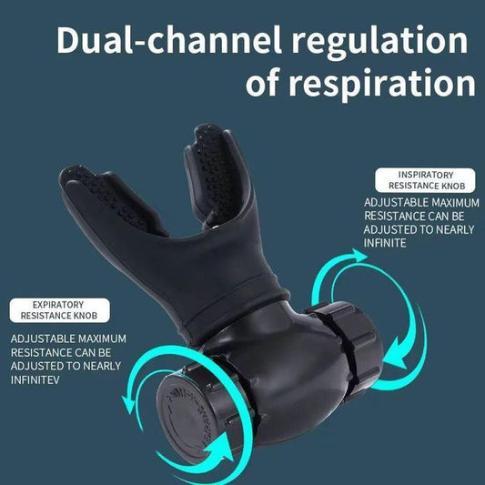 Appareil d'exercice léger et confortable pour les poumons