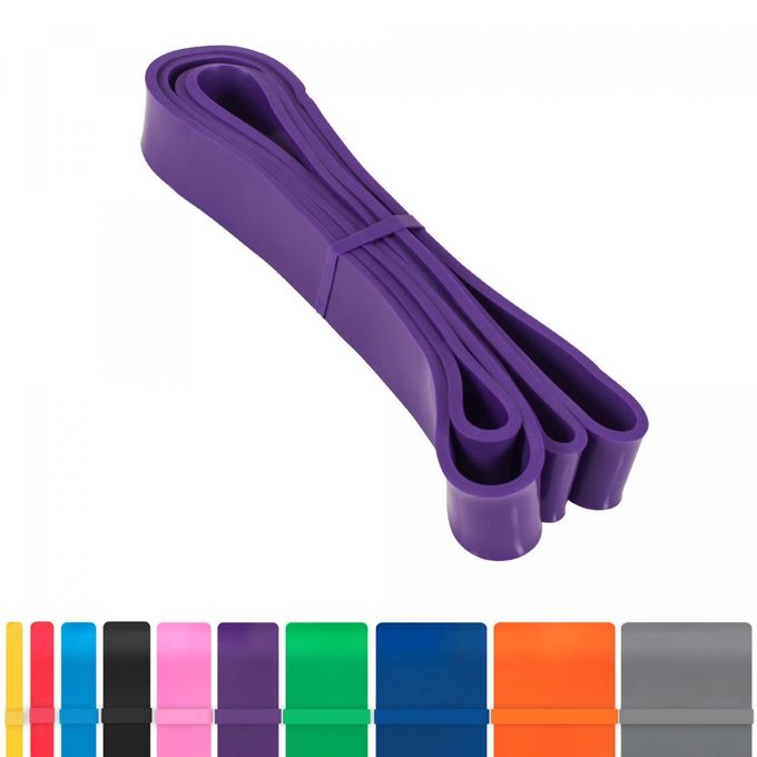 Bande Elastique Traction Musculation pour Exercice,Yoga, Fitness, Gym, Calisthenics, Entrainement Corps, Jambes, Fessier Pull Up - 3,2 Cm