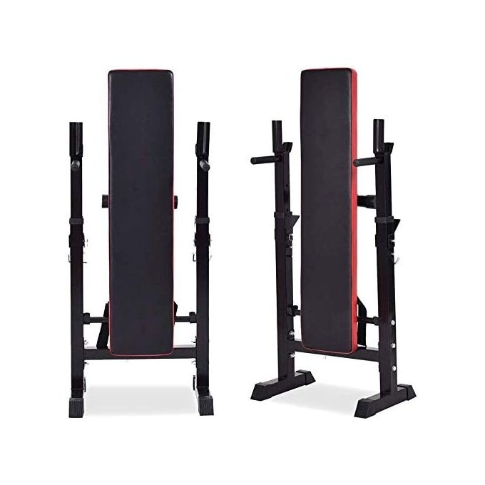 Banc de Musculation Compact, Réglable Banc incliné Multifonction Banc de Fitness Muscu Entrainement Fitness comme Appareil pour abdominaux