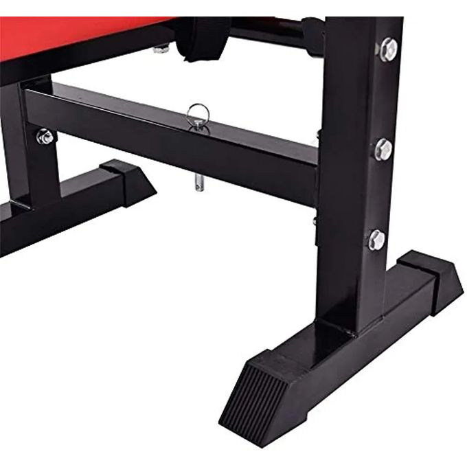 Banc de Musculation Compact, Réglable Banc incliné Multifonction Banc de Fitness Muscu Entrainement Fitness comme Appareil pour abdominaux