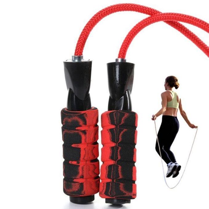 3m Heavy Adjustable Weighted Skipping Jump Rope Cable Foam