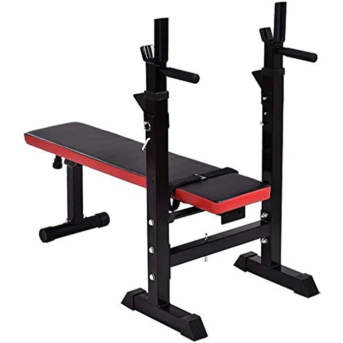 Banc de Musculation Compact, Réglable Banc incliné Multifonction Banc de Fitness Muscu Entrainement Fitness comme Appareil pour abdominaux