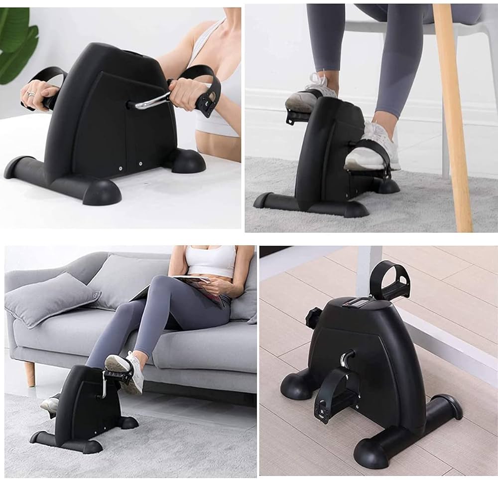 Mini vélo d’exercice pour l’exercice des jambes et bras