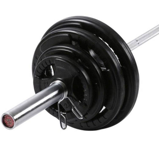 60KG Set - Rubber Coating Barbells Plates 50mm (EZ043C60KG)