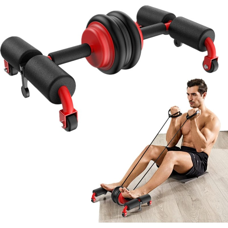 Roue d'exercice abdominal de la barre d'assise multifonction