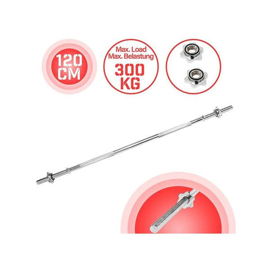 BARRE D'HALTÈRES YORK STANDARD SPINLOCK AVEC COLLIERS