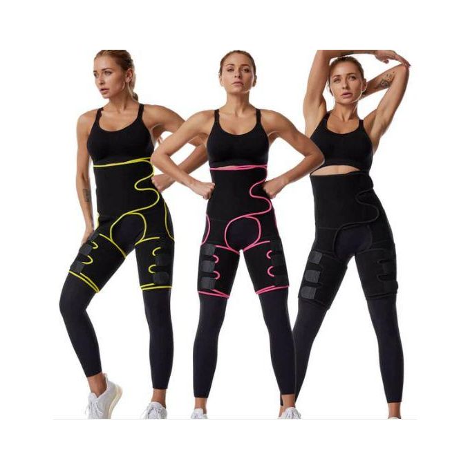 Ceinture de taille et Fitness réglable 3 en 1 pour Femmes .