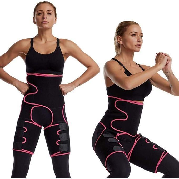 Ceinture de taille et Fitness réglable 3 en 1 pour Femmes .