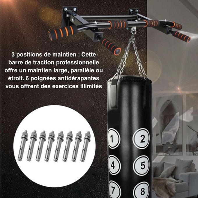 Barre de Traction Murale 50x93 cm