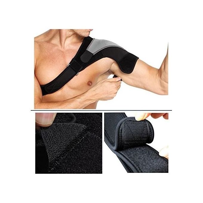 Épaulière réglable légère en néoprène pour la gym, le sport, la thérapie