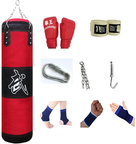 Sac De Frappe Sacs lourds Sac De Boxe Sac de boxe de boxe en toile Oxford sac de frappe suspendu sac de sable Kickboxing Muay Thai équipement de fitness à domicile GXBCS0715