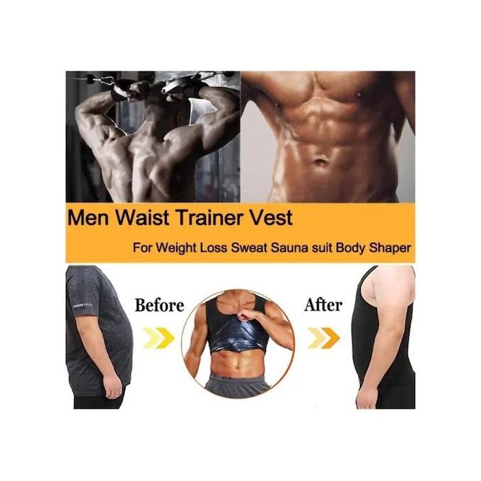 Ceinture de sudation pour hommes, entraînement pour la perte de poids, amincissement de la taille et du corps, entraîneur