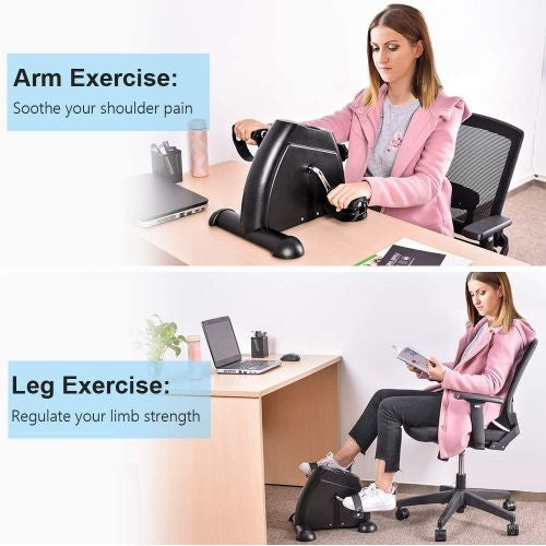 Mini vélo d’exercice pour l’exercice des jambes et bras