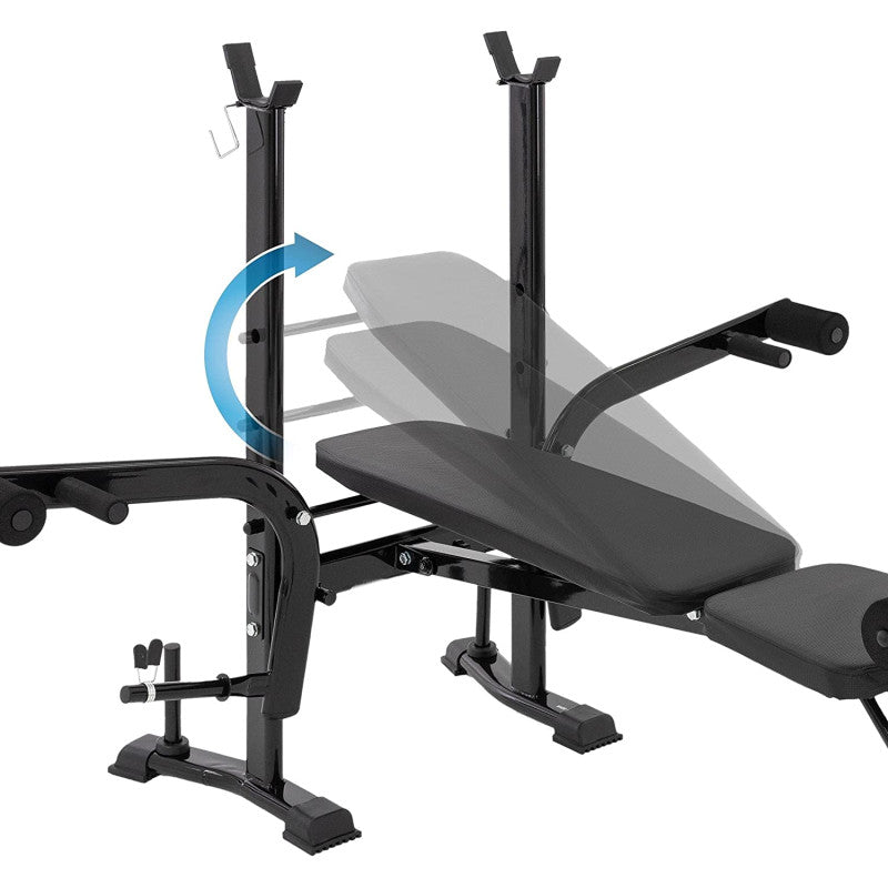 Banc de musculation incliné pour entraînement complet
