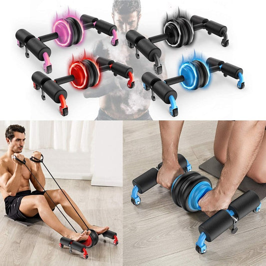 Roue d'exercice abdominal de la barre d'assise multifonction
